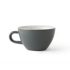 Acme Cappuccino Cup Grey 190ml - Kitchenalia Westboro