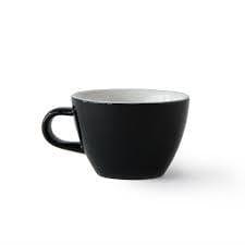 Acme Flat White Cup Black 150ml - Kitchenalia Westboro