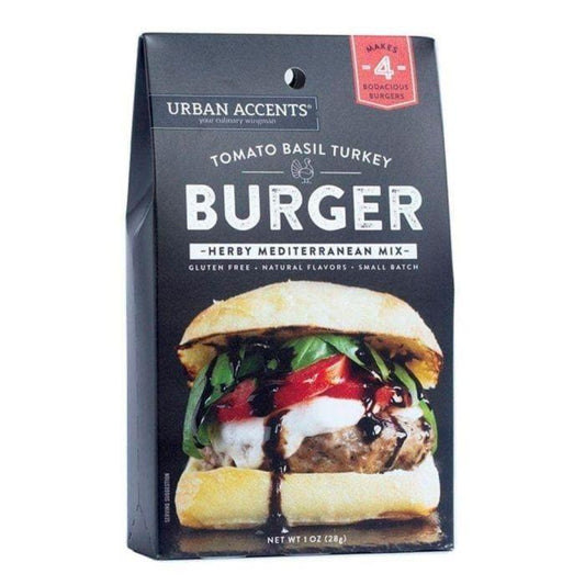 Urban Accents Tomato Basil Turkey Burger Seasoning Mix 1oz - Kitchenalia Westboro