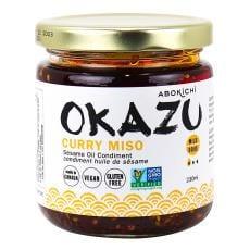 Abokichi Okazy Curry Miso Sesame Oil Condiment 230ml - Kitchenalia Westboro