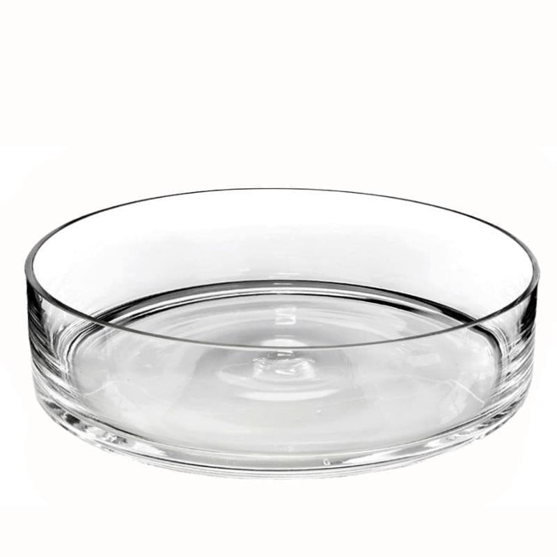 Natural Living Glass Shallow Bowl - Kitchenalia Westboro