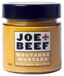Joe Beef Spicy Carrot Mustard 212ml - Kitchenalia Westboro