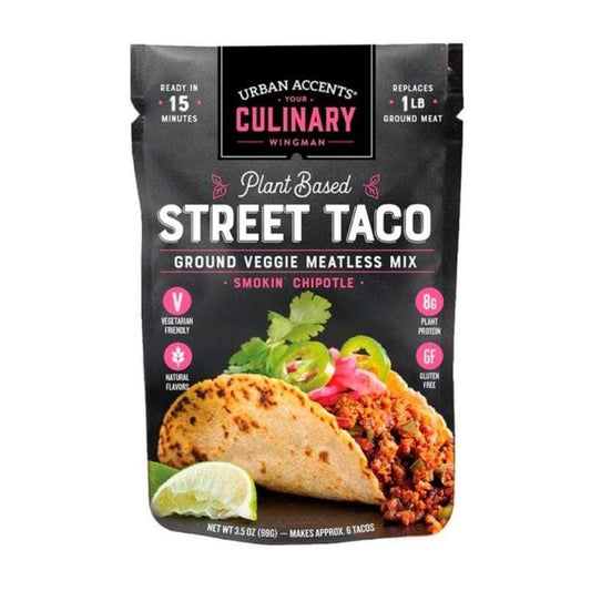 Plant Based Street Tacos Smokin Chipotle 98g
Urban Accents