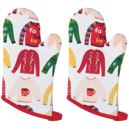 Oven Mitts Jubilee Ugly Xmas Sweater