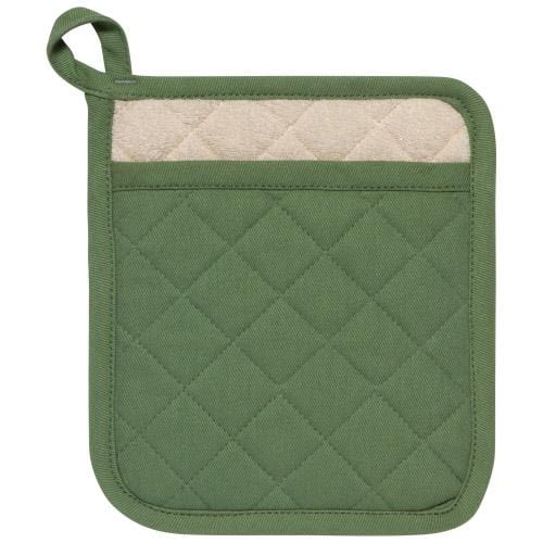 Pot Holder Superior Solid Elm Green