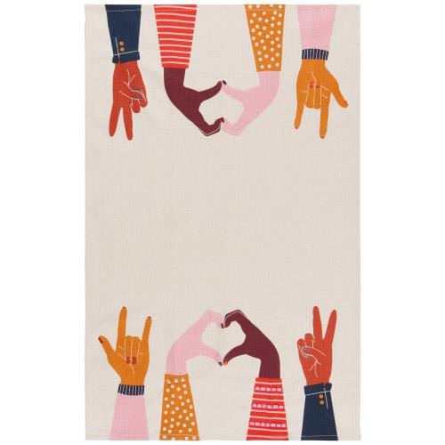 Dishtowel Deco Human Kind