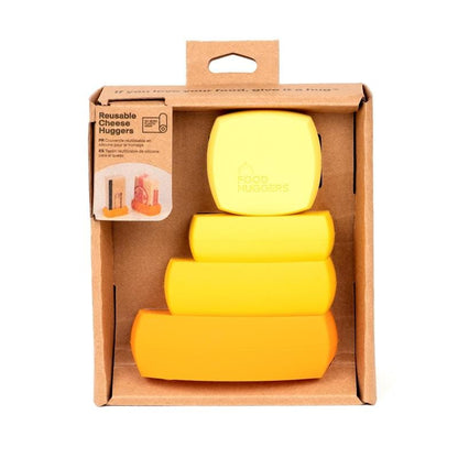 Cheese Savers Silicone Food Huggers set of 4