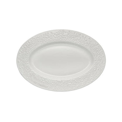 Le Creuset 45cm Oval Platter Olive Branch Cotton