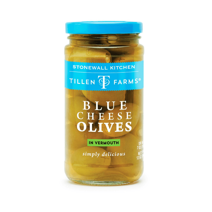 Olives Stuffed with Blue Cheese in Vermouth 340g
Tillen Farms