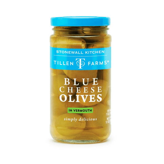 Olives Stuffed with Blue Cheese in Vermouth 340g
Tillen Farms