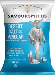 Savoursmiths Crisps Salt & Vinegar 150g