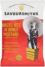 Savoursmiths Crisps Waygu Beef & Honey Mustard 150g